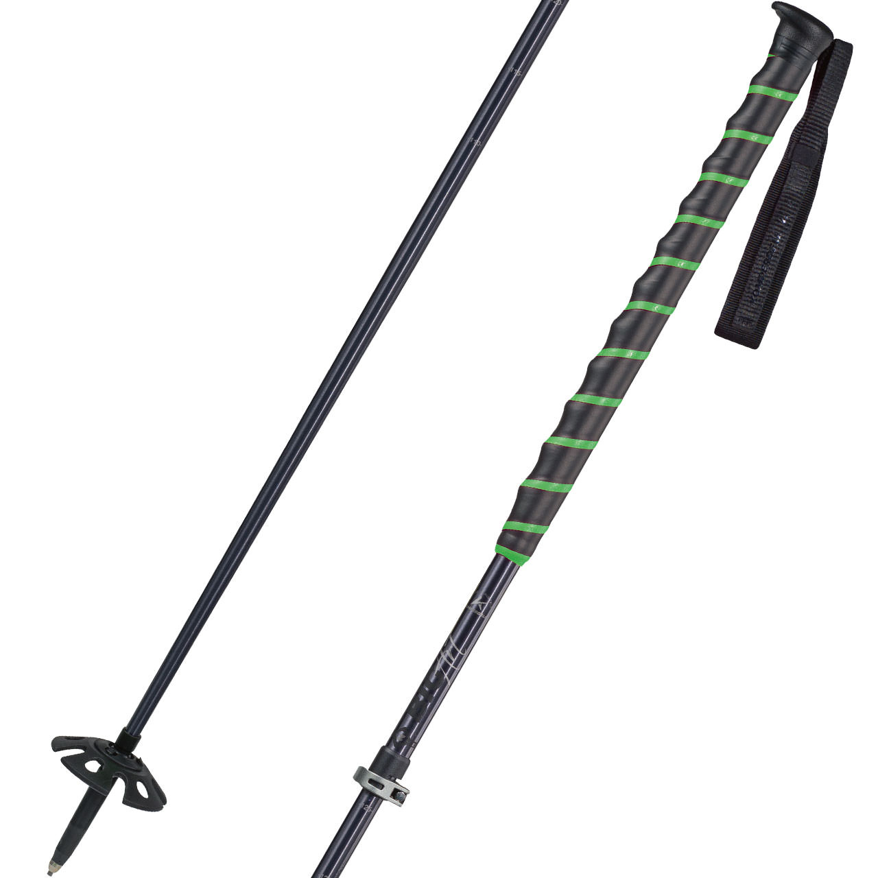Komperdell Big Art Titanal Vario black/green