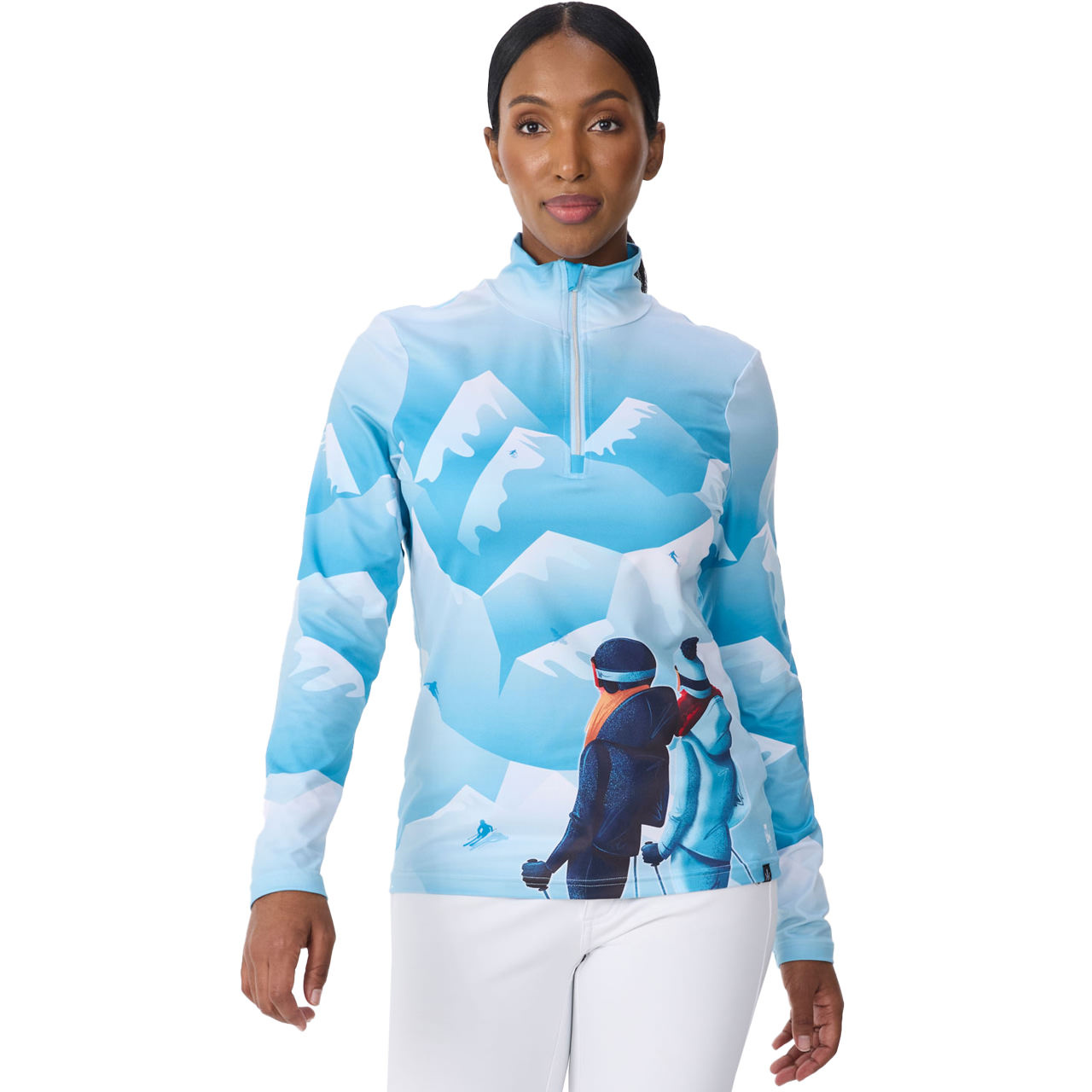 Krimson Klover Damen Skishirt LA VISTA blue 26/27 - L