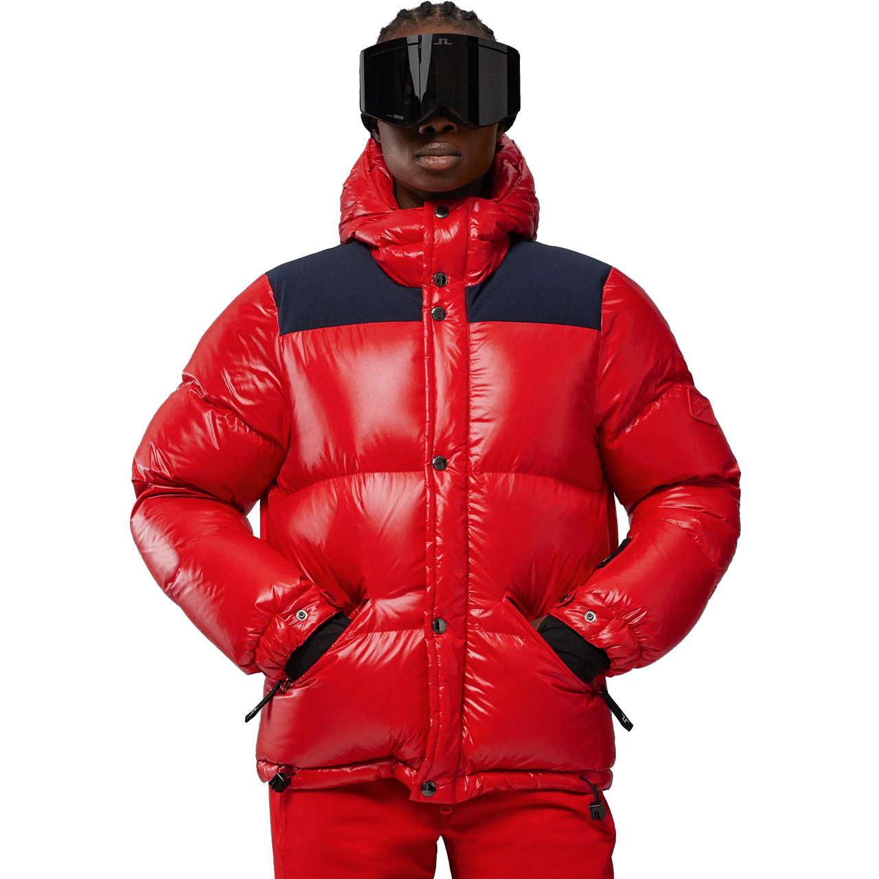 J.LINDEBERG Women Down Ski Jacket SOLAR barbados cherry | XSPO