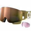 Nexal olivine green/partly sunny rose gold + spare lense