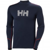 Herren Langarm Shirt LIFA MERINO LOGO navy