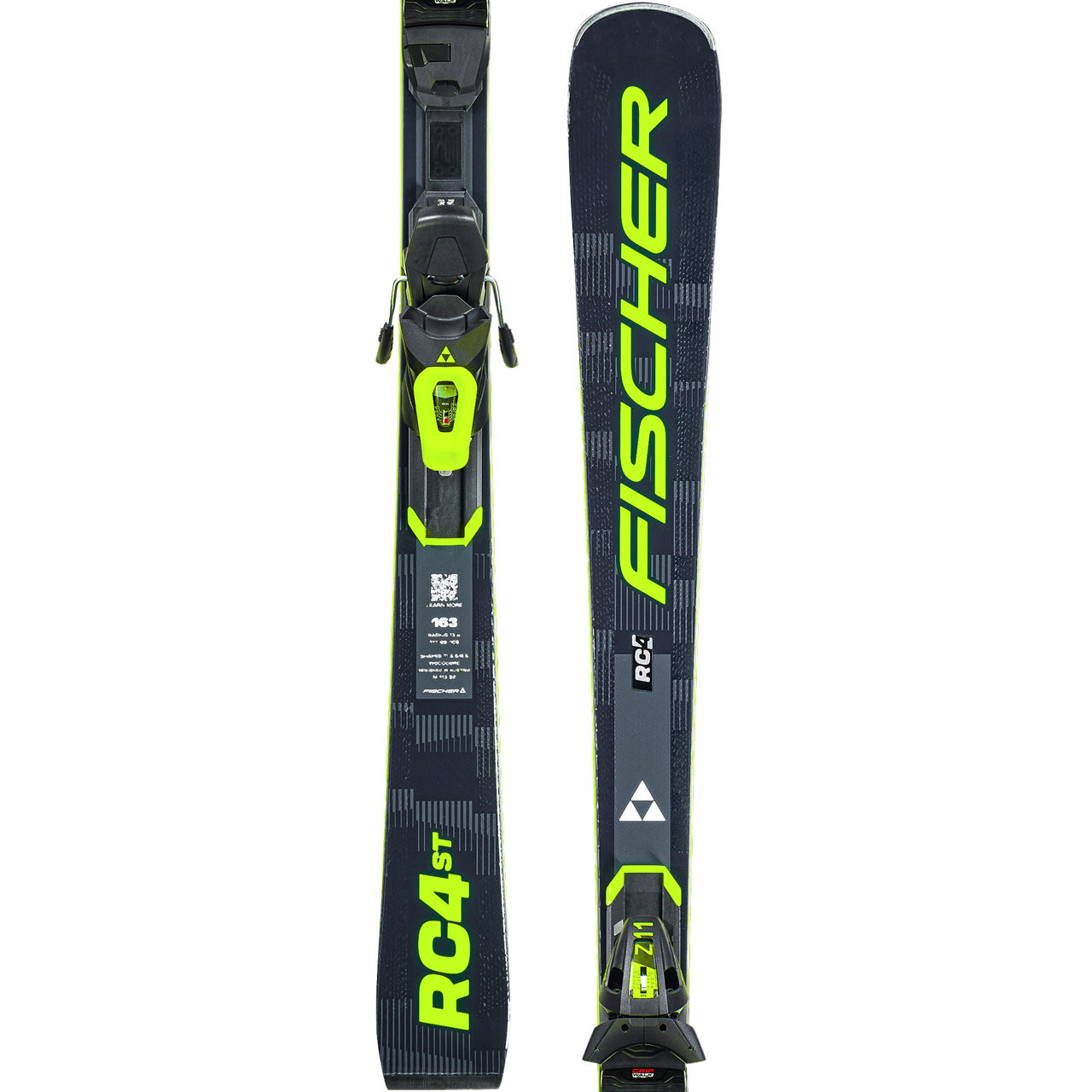 Fischer RC4 ST LYT PR black/yellow 26/27 - 149 cm