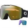 Line Miner Pro L matte black / Prizm Sage Gold Iridium + Ersatzscheibe