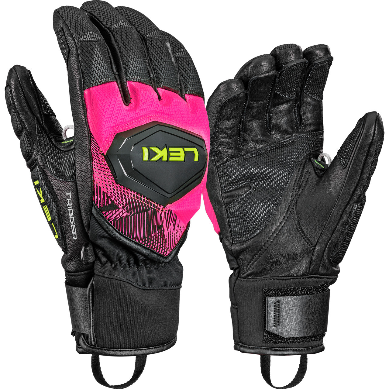Leki Handschuh WCR PRO TR black/neonpink - 9,0