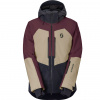 Herren Skijacke ULTIMATE DRYO cocoa red/portobello beige