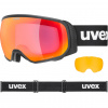 Race Pro L CV black matt / mirror red + spare lense