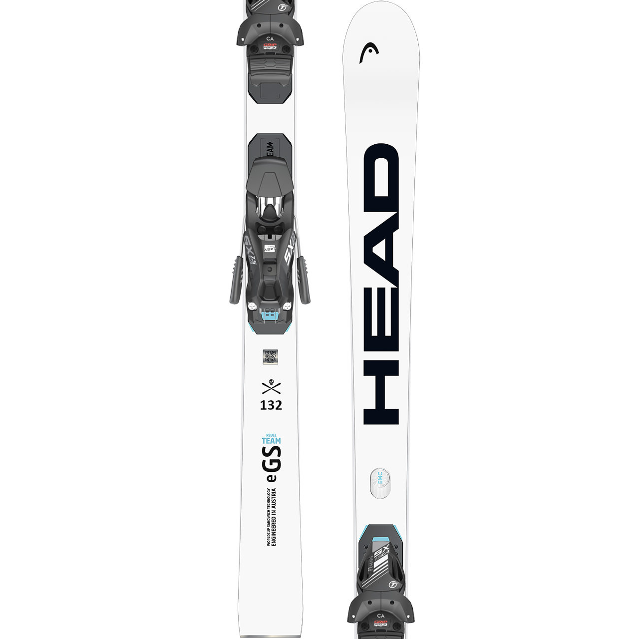 Head WCR e.GS Rebel Team U8 - 124 cm