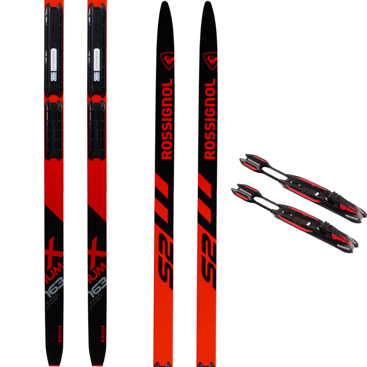 Rossignol X-Ium Skating Junior SET - 153 cm = 30 - 45 kg