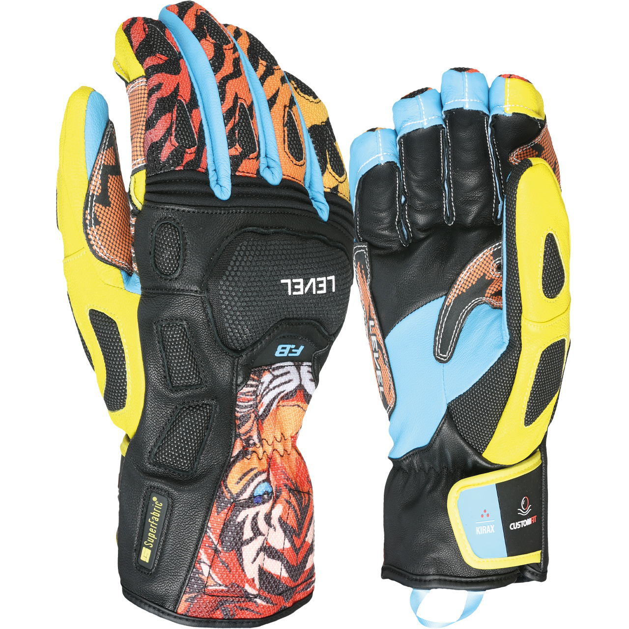 Level Rennhandschuh SQ CF orange - 9,5