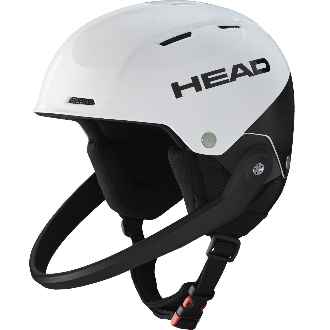 Head Team SL white/black + Chinguard - XS/S = 52 - 55 cm