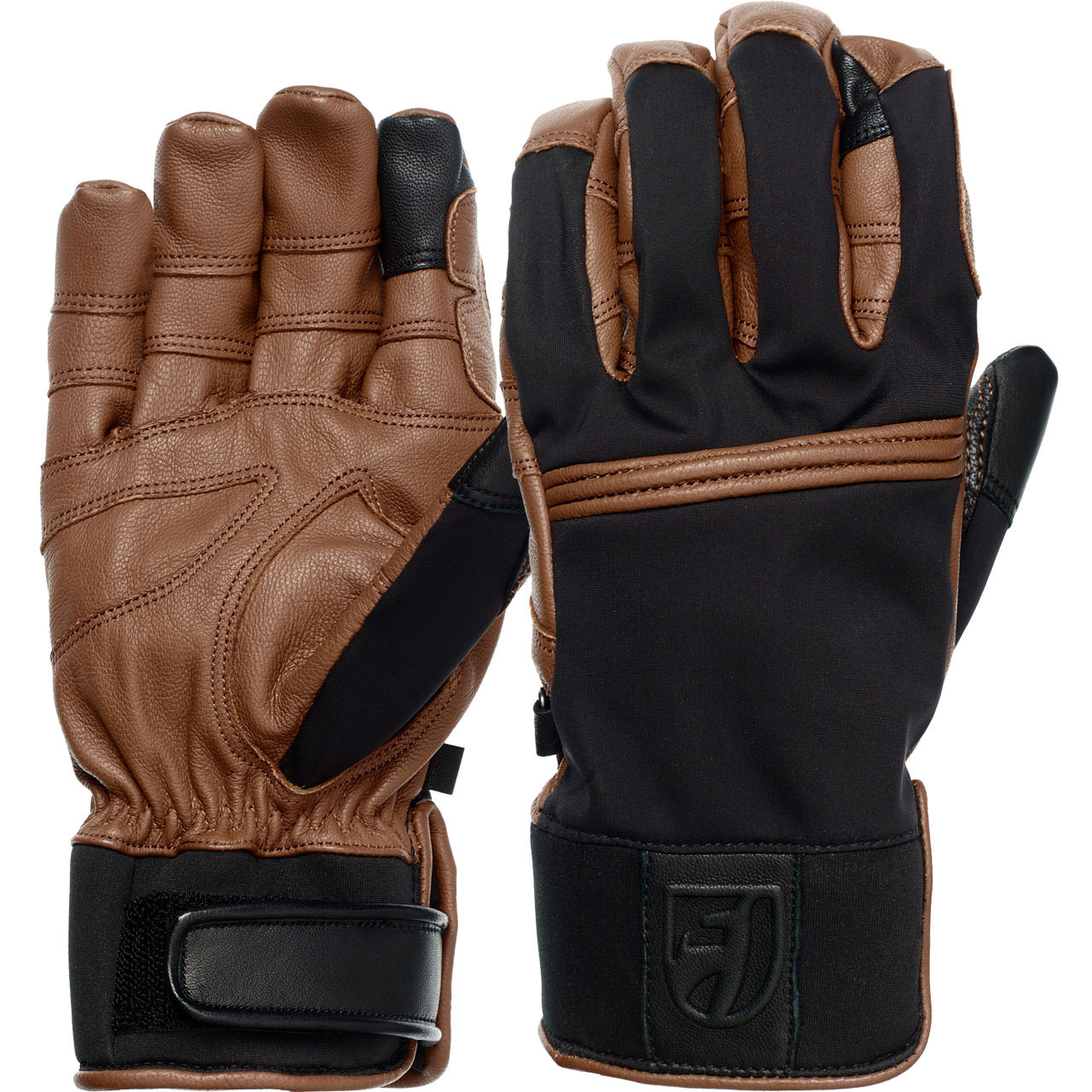 Toni Sailer Herren Handschuh HARY roasted walnut 26/27 - 8,0