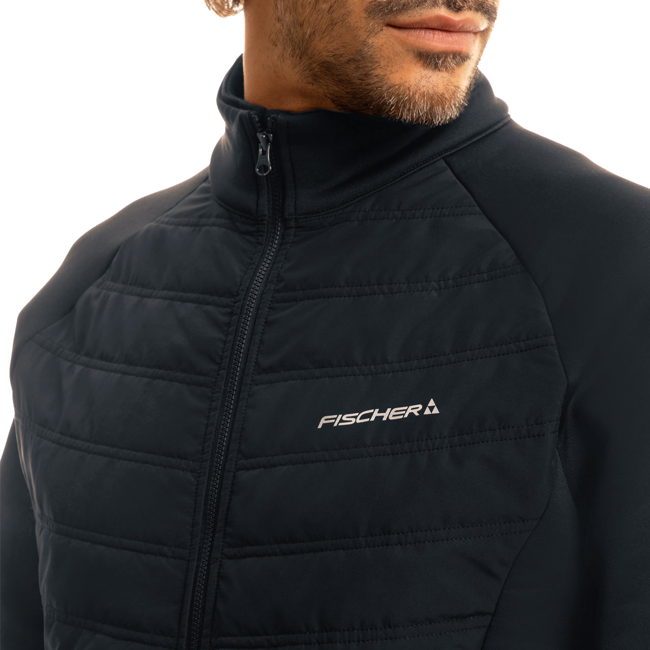 Fischer Skiwear Men Hybrid Jacket DYNAMIC black | XSPO