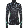 Donna Camicia da sci ILVY PRINT black/neon green