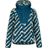 Women Hoodie KORE velvet blue