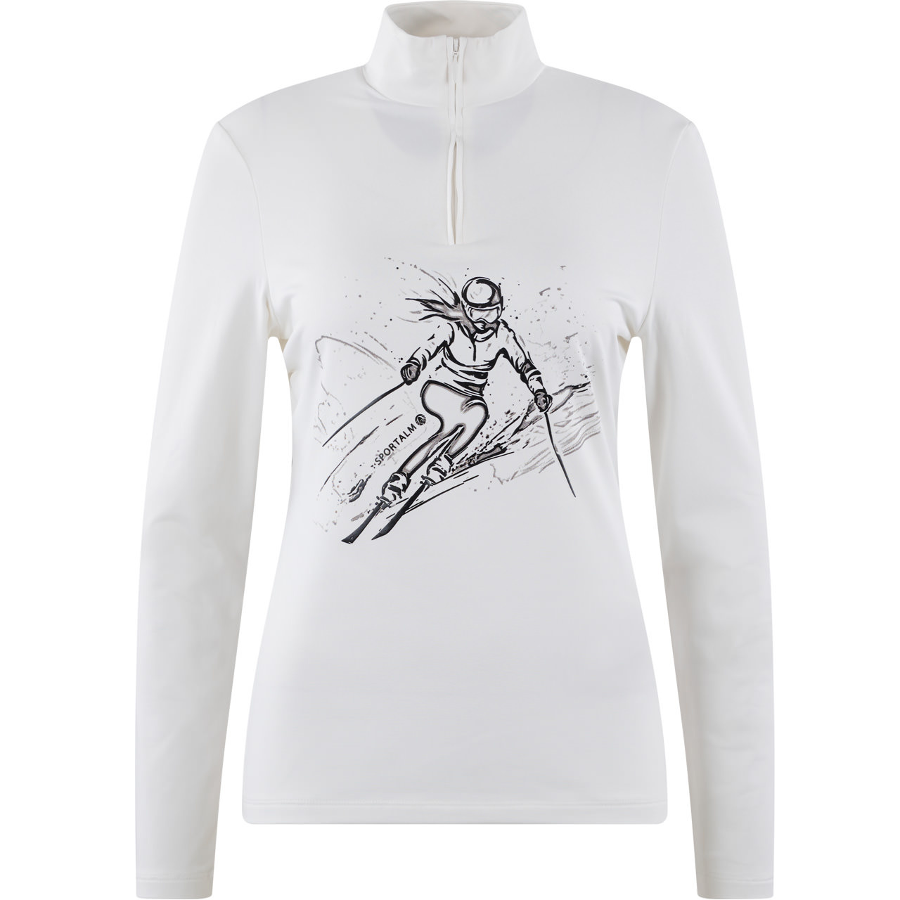 Sportalm Damen Skishirt BORDEAUX offwhite - 42