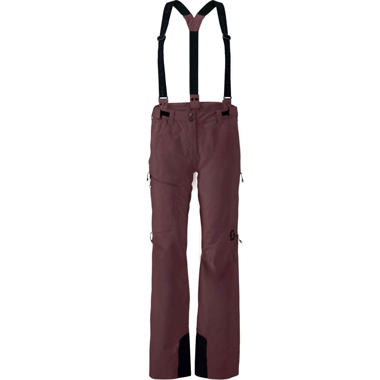 Scott Damen Skihose EXPLORAIR 3L cocoa red - M