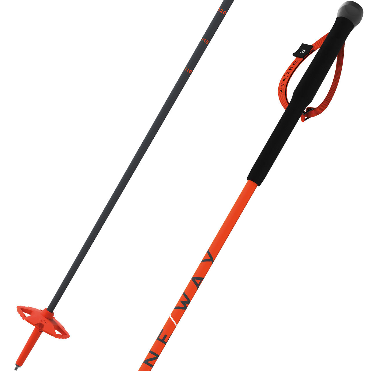 ONE WAY TR VARIO Alu asphalt/flame