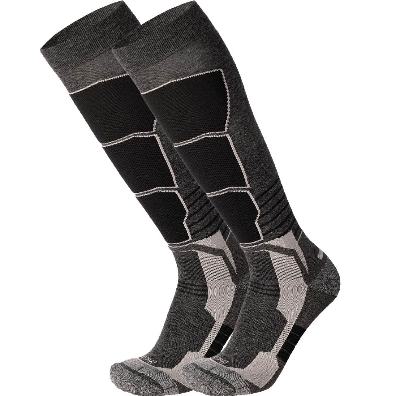 Mico Unisex Skisocken NATURAL MERINO anthracite 26/27 - L = 41 - 43