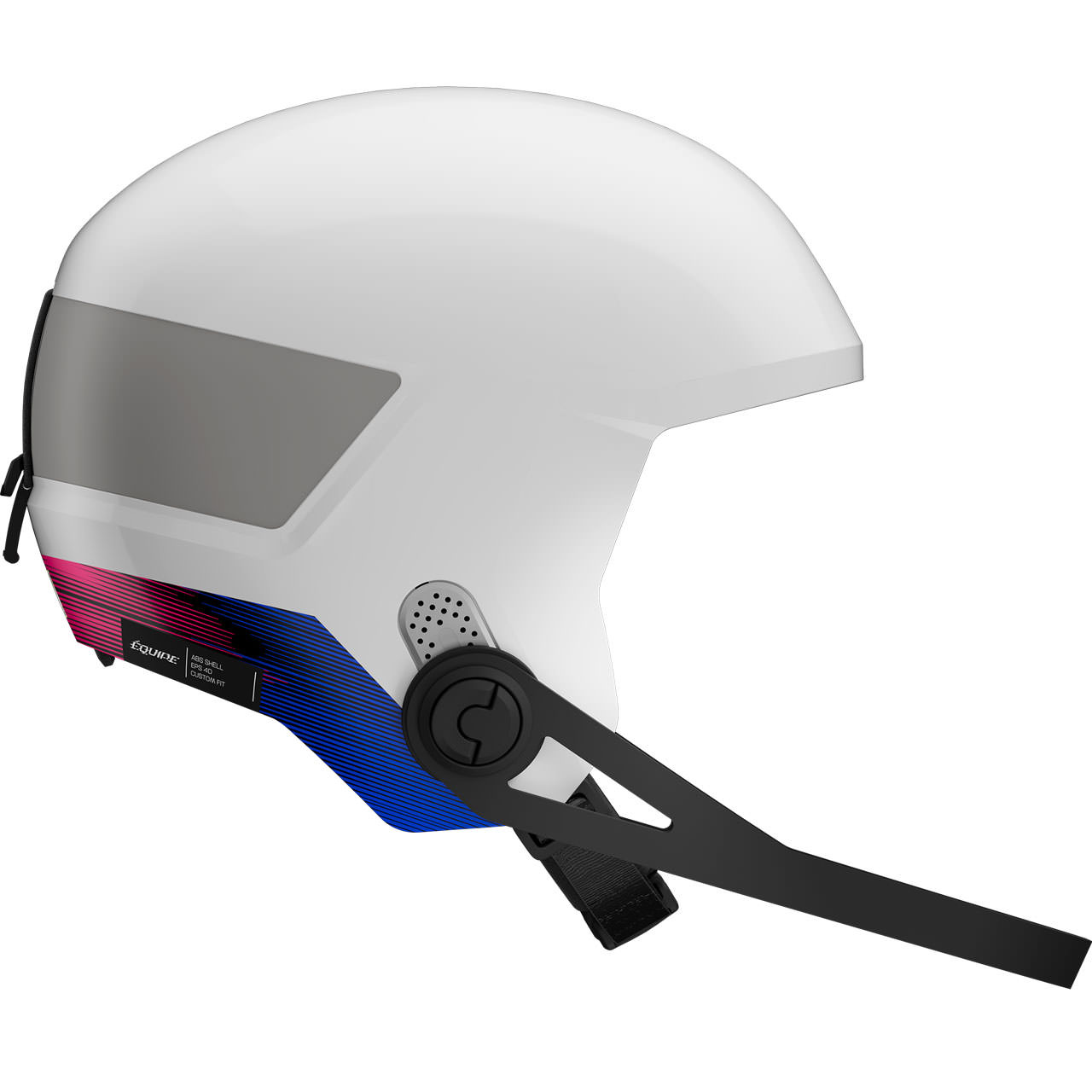 Salomon Equipe JR FIS + Kinnbügel white/race blue - XS = 49 - 53 cm