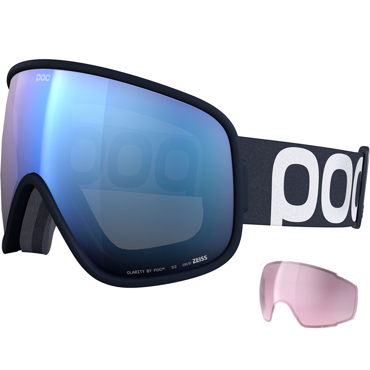 POC Vitrea apatite navy/partly sunny blue + Ersatzscheibe