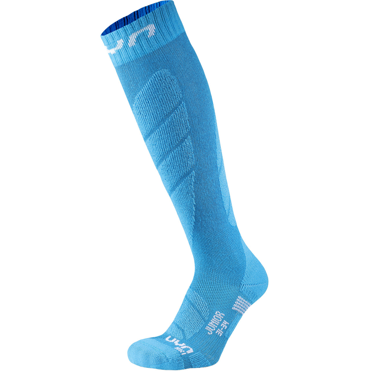 UYN Kinder Skisocken turquoise - 31-34