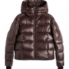 Damen Skijacke NERINA DOWN seal brown