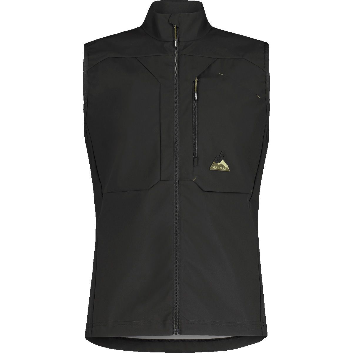 Maloja Herren Nordic Weste DOMPFAFFm moonless black - M