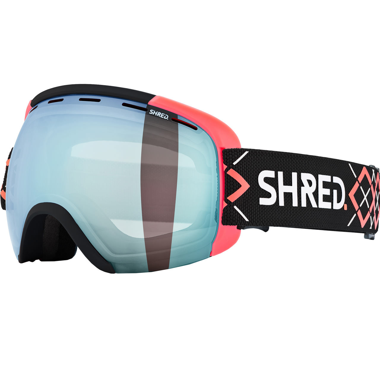 Shred Exemplify bigshow black/rust CBL 2.0 ice mirror