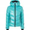 Damen Skijacke SAELLY shiny snow blue