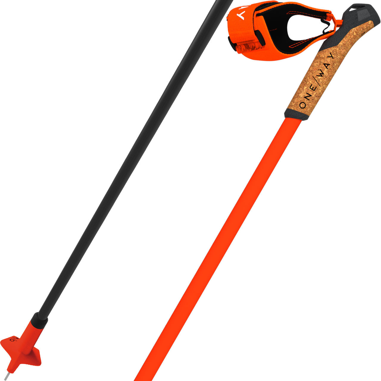 ONE WAY Storm 1 carbon/neon orange 26/27 - 175 cm