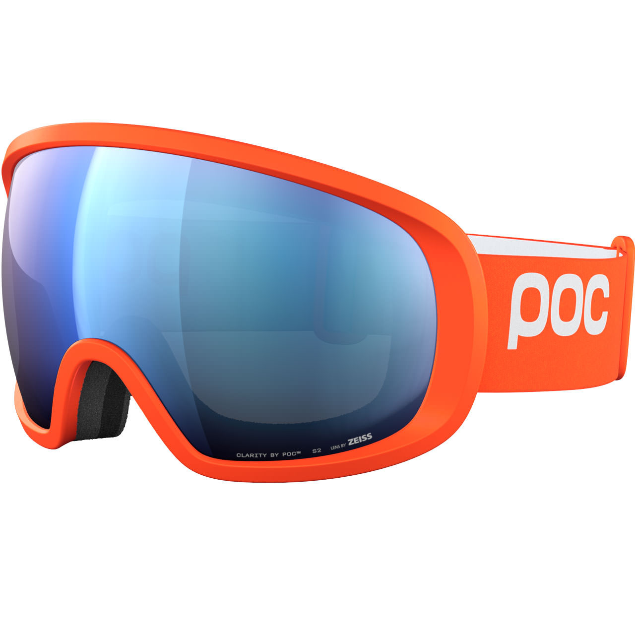 POC Fovea zink orange/partly sunny blue