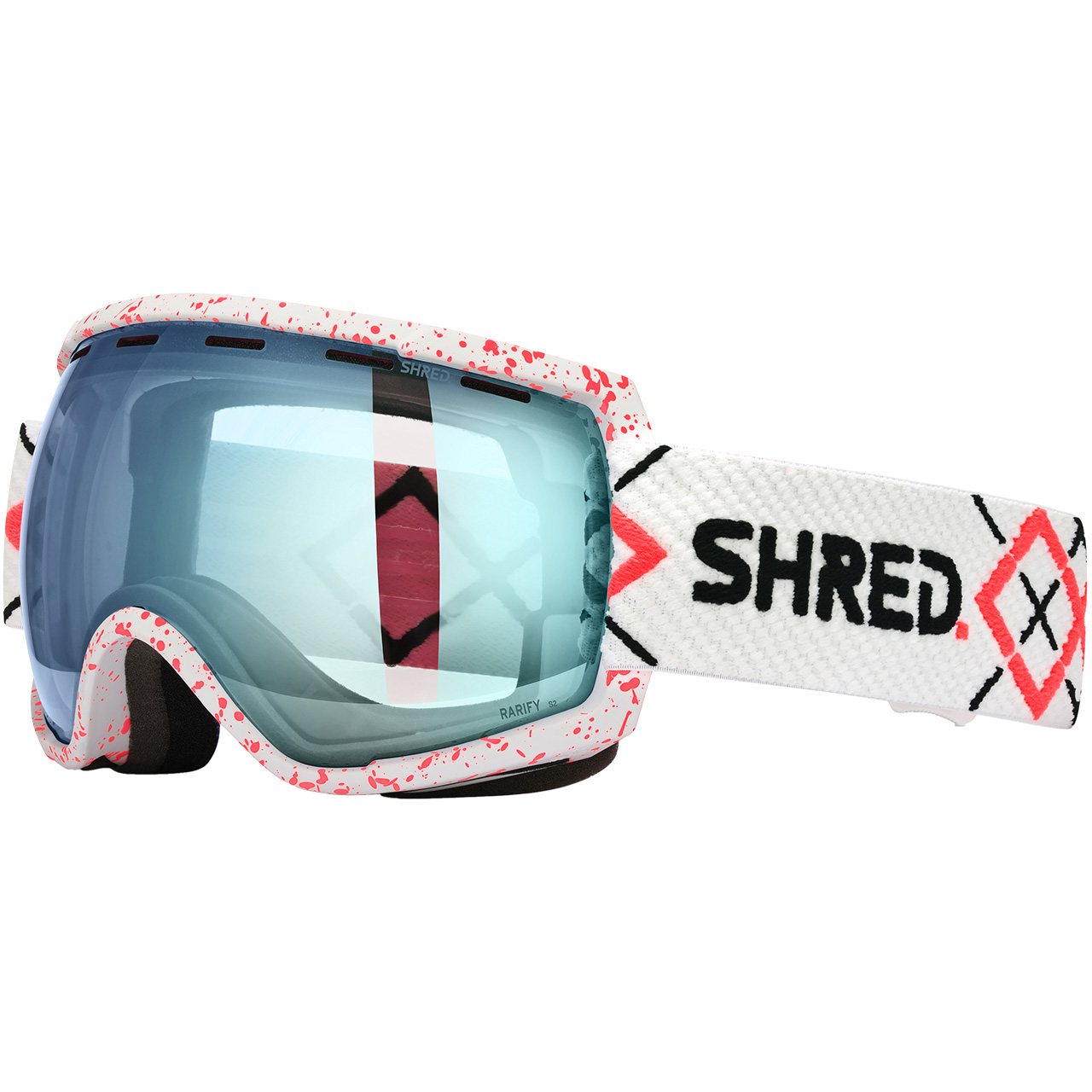 Shred Rarify bigshow white/rust CBL 2.0 ice mirror | XSPO