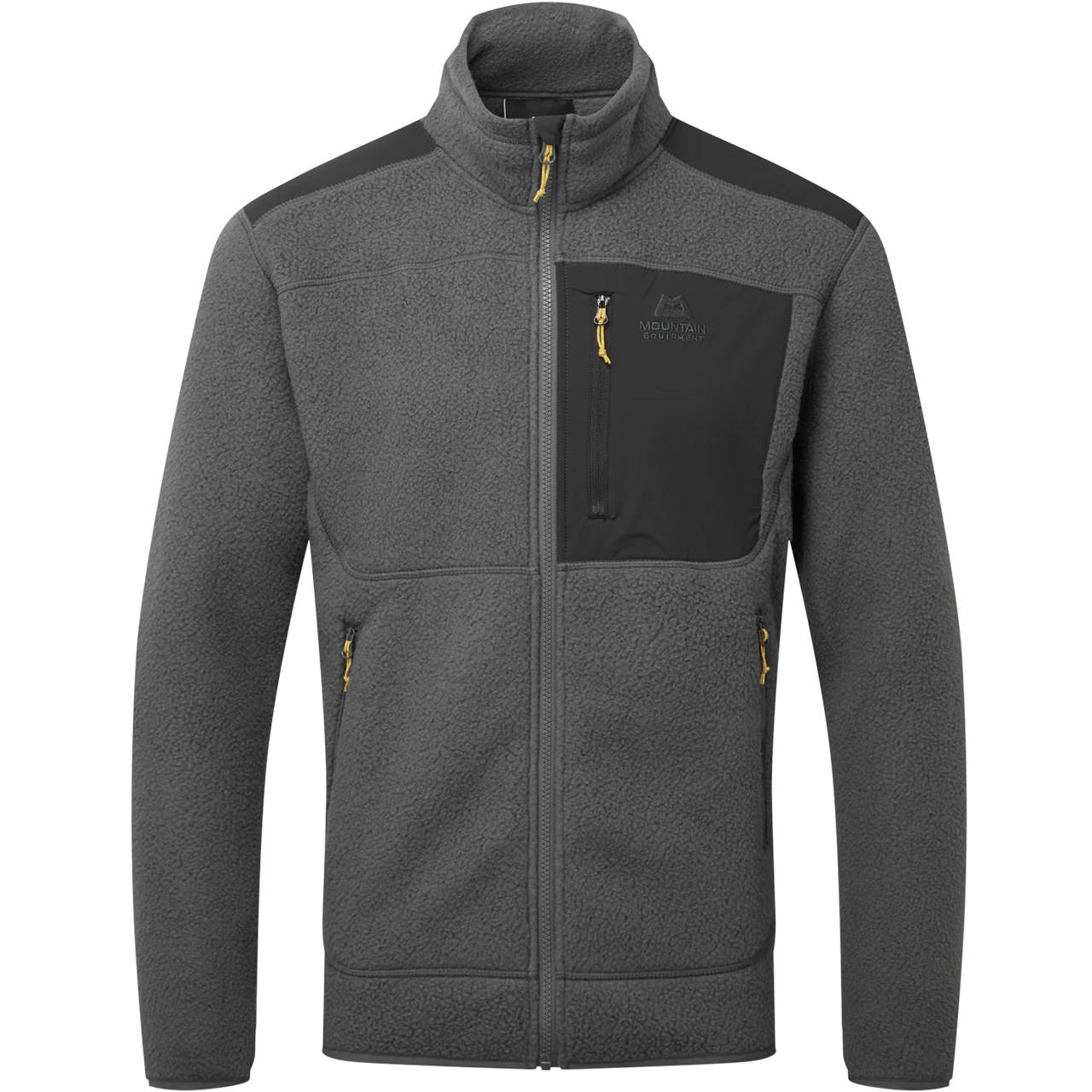 Mountain Equipment Herren Fleecejacke HIGHPILE anvil grey/black 26/27 - XL
