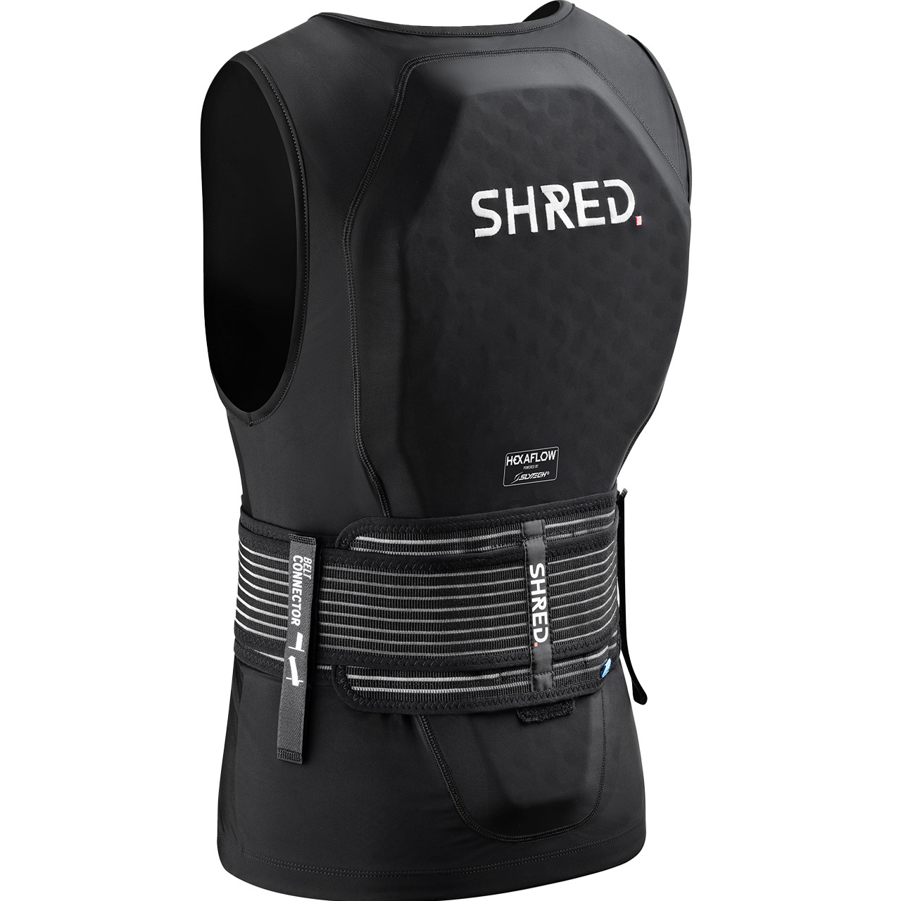Shred 2nd Skin Back Protector HD Vest Zip black 26/27 - XS