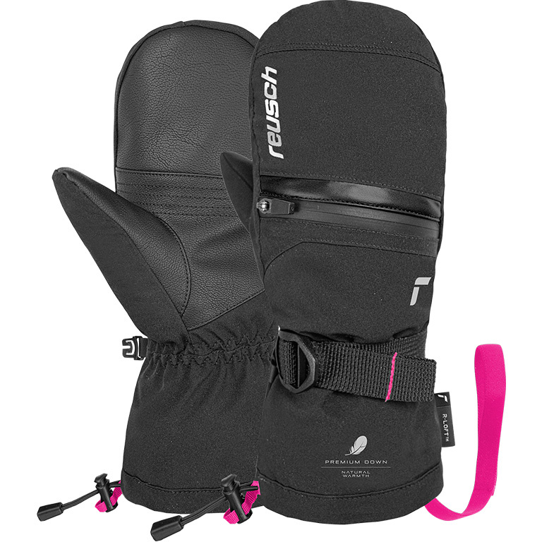 Reusch Kinder Fäustling LAN R-TEX XT black/pink glow - 6,0
