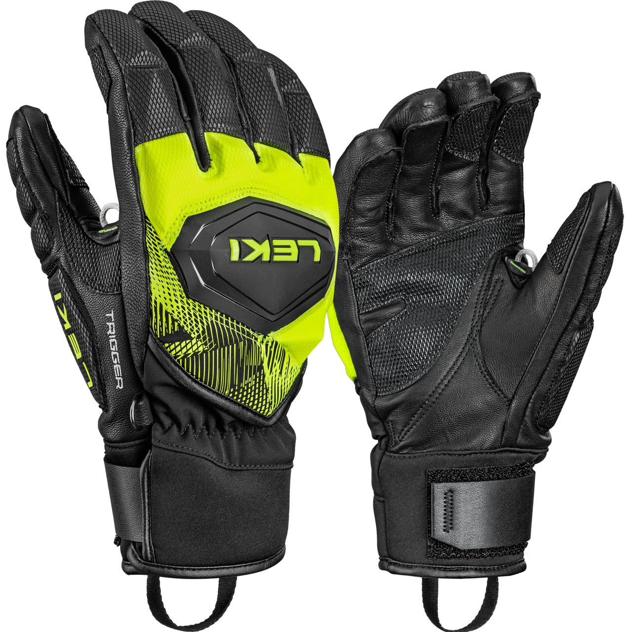 Leki Handschuh WCR PRO TR black/neonyellow - 8,5