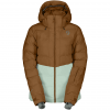 Damen Skijacke ULTIMATE WARM bread brown-fresh green