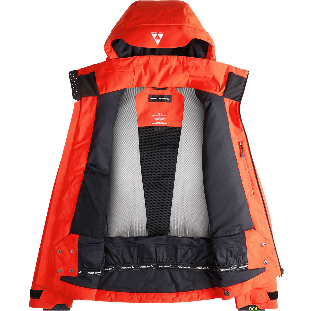 Fischer Skiwear Men Ski Jacket RC4 red | XSPO