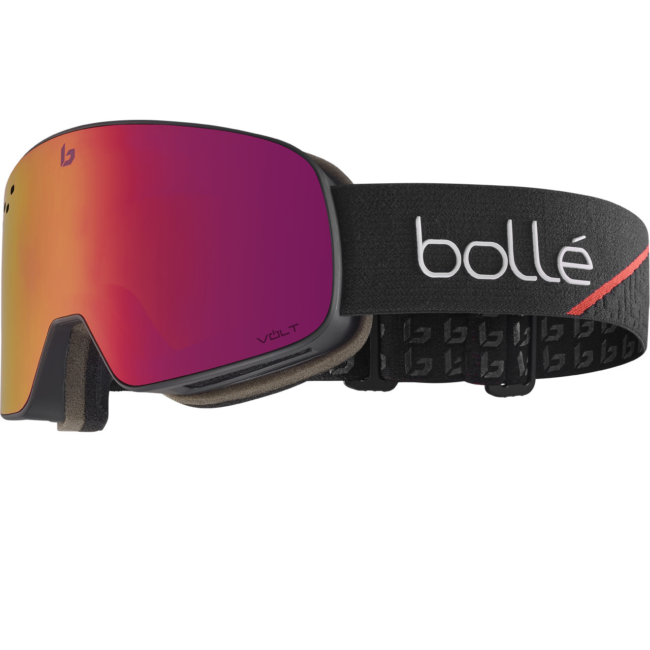 Bolle Nevada race black matte Volt ruby