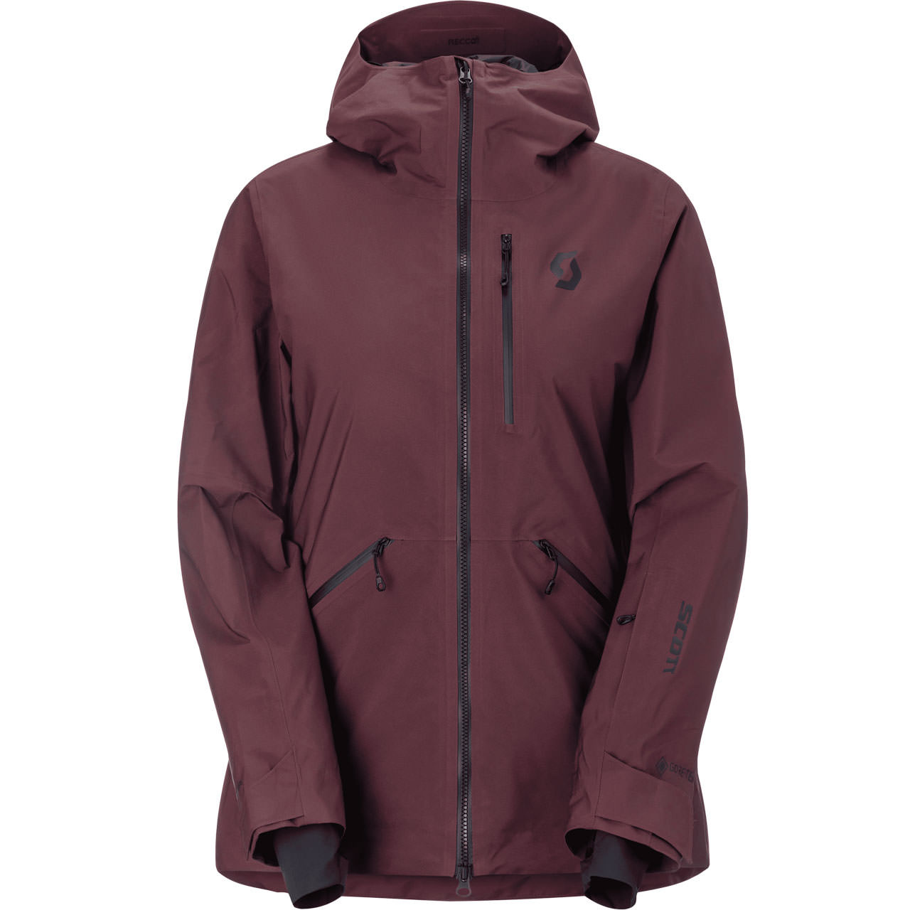 Scott Damen Skijacke VERTIC GTX 2L cocoa red - S