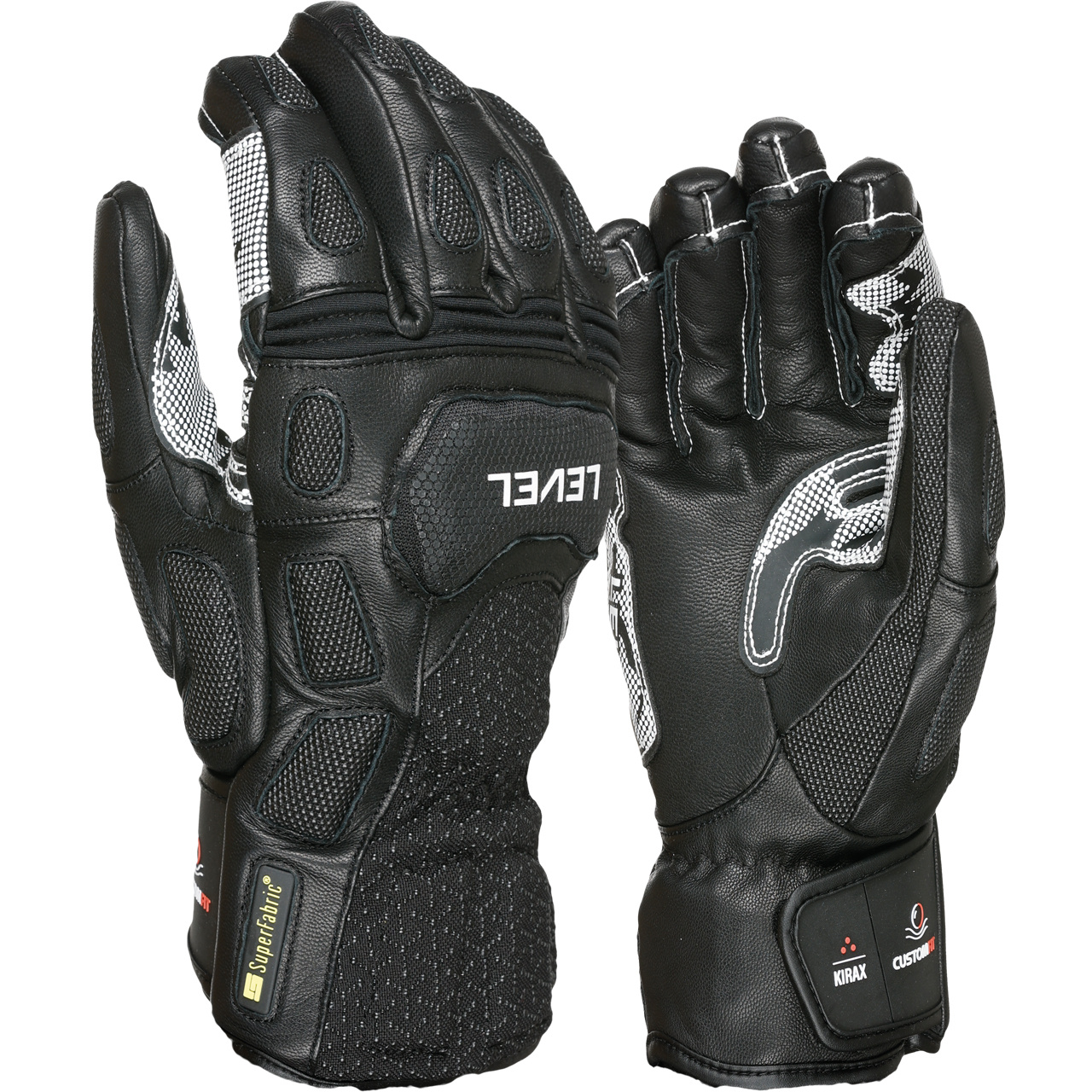Level Rennhandschuh SQ CF black - 9,0