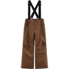 Pantaloni da sci bambino INDY GRAB malto brown