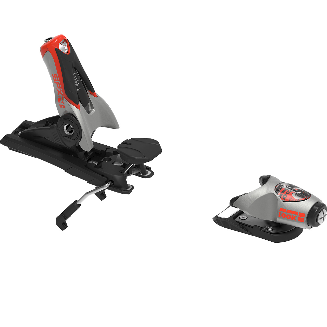 Look SPX 15 Rockerace silver/red (DIN 7 - 15)