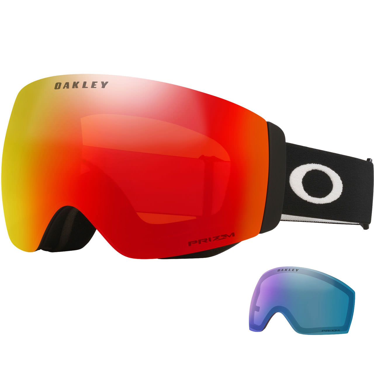 Oakley Flight Deck Pro M matte black / Prizm Torch Iridium + Ersatzscheibe