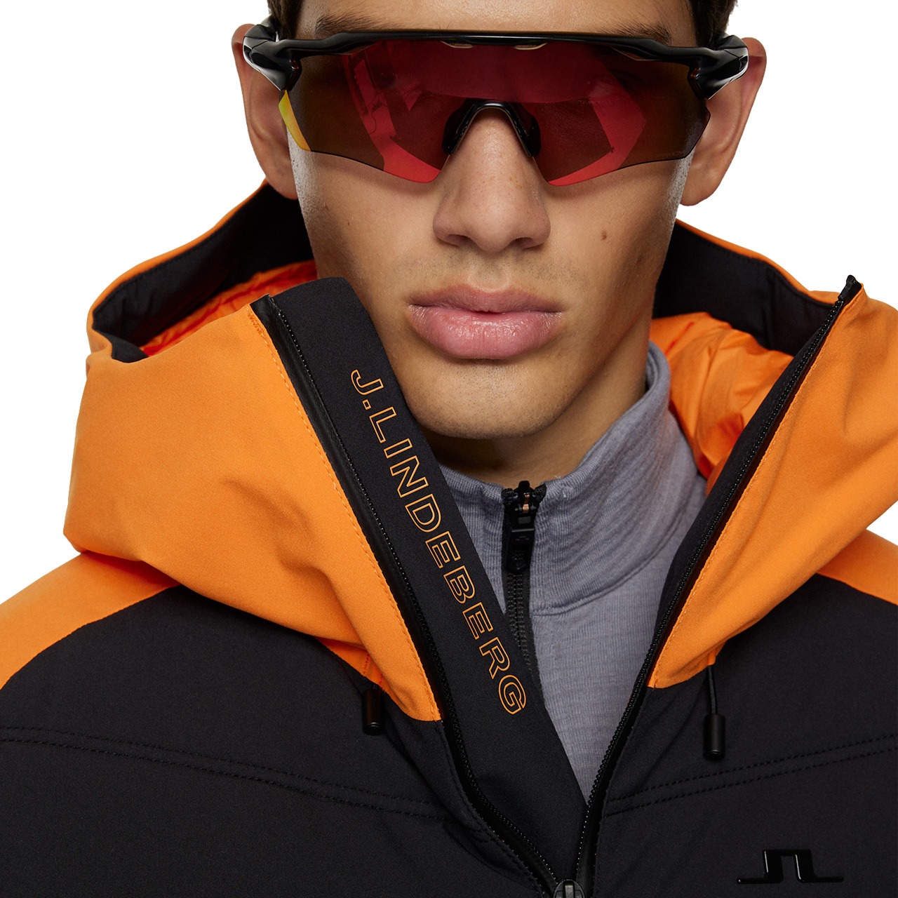 J.LINDEBERG Men Ski Jacket WOODY orange | XSPO