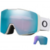 Line Miner Pro L matte white / Prizm Sapphire Iridium & Prizm Iced Iridium