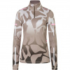 Damen Skishirt ILVY PRINT espresso