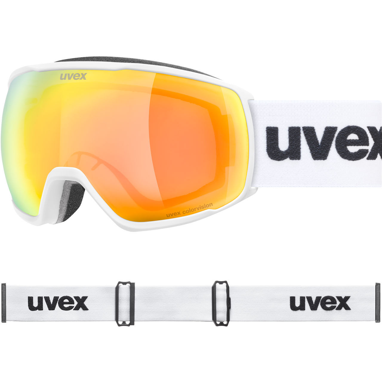 Uvex Victorious M CV race white matt / mirror orange 26/27