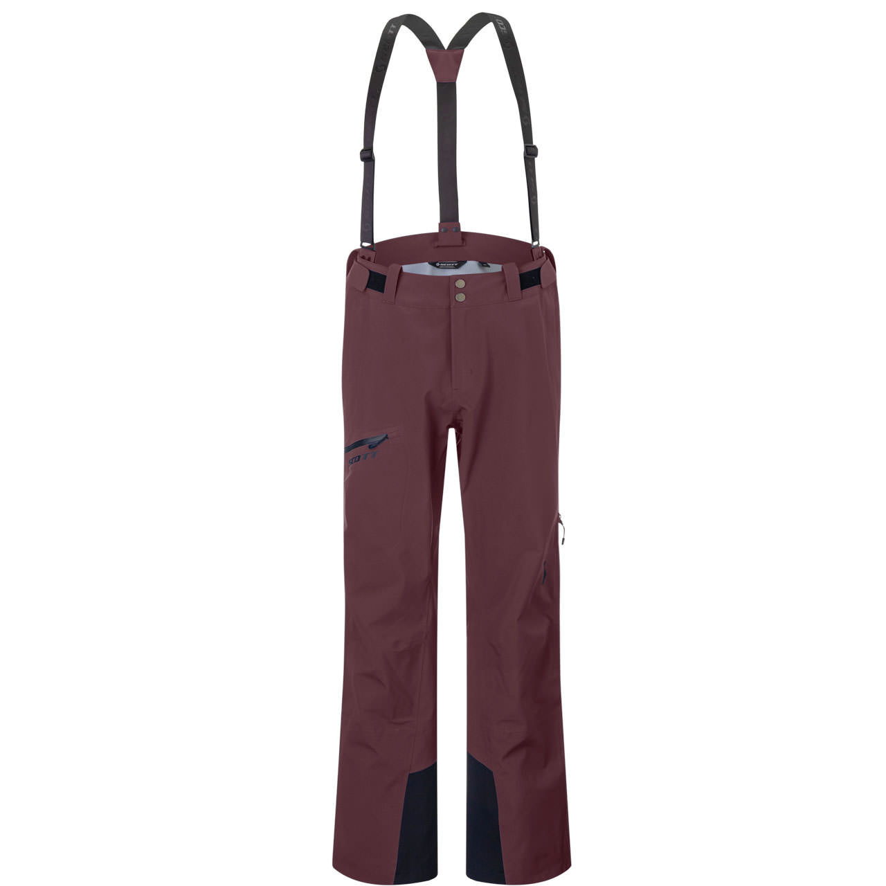 Scott Herren Hardshell-Hose EXPLORAIR 3L cocoa red - S