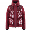 Women Ski Jacket AGIOS dark burgundy